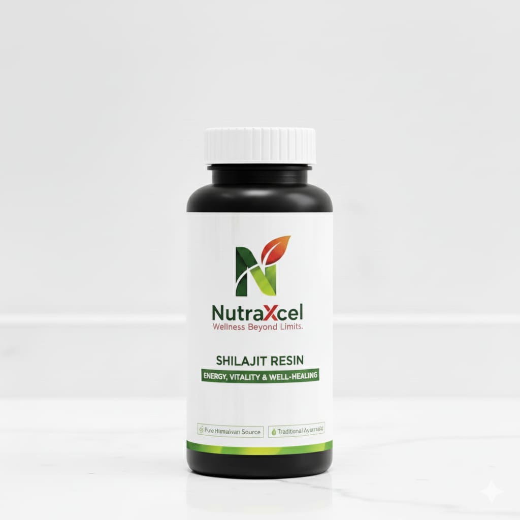 Nutraxcel Pure Himalayan Shilajit Resin | Original Ayurvedic Formula for Energy & Vitality