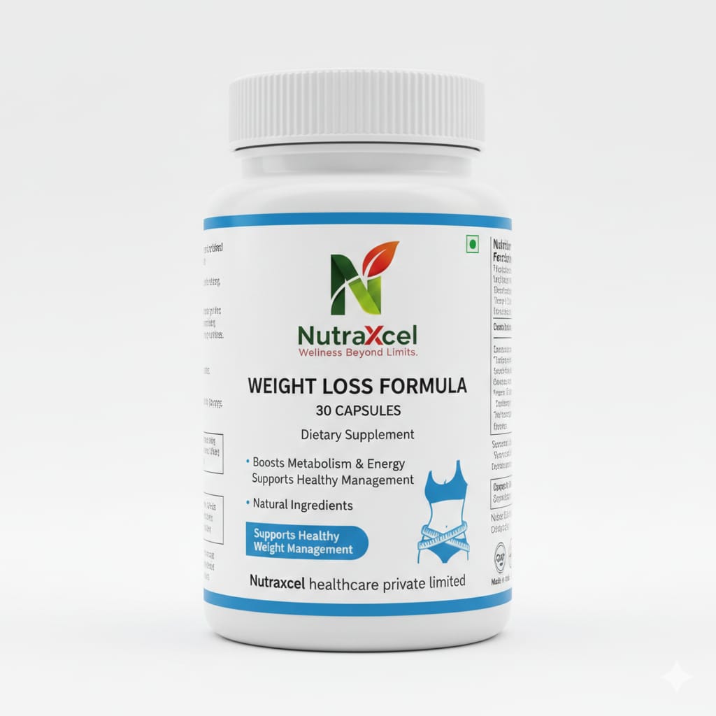 Nutraxcel Complete Weight Loss Combo – 3-Step Metabolism, Energy & Toning Kit